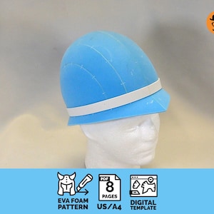 DIY Polizistenmütze - digitales Muster für EVA Foam