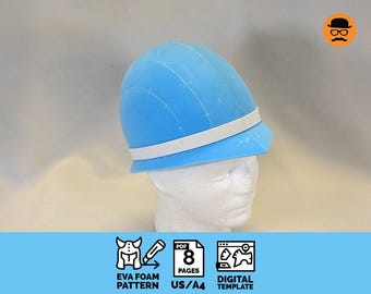 DIY Policeman hat - digital pattern for EVA foam