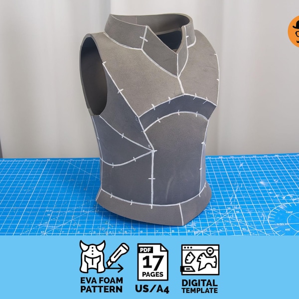 Chest Plate Armor - Etsy