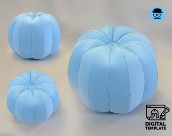 DIY Pumpkin templates for EVA foam & crafting Help Book!