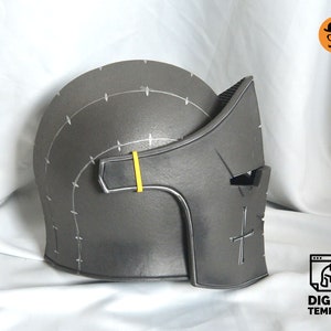 DIY Knight helmet No3 template for EVA foam & crafting Help Book image 4