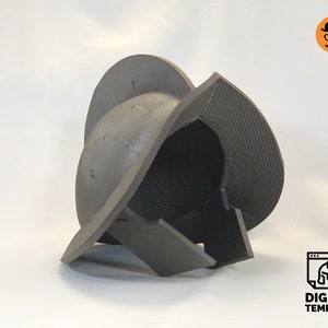 DIY Conquistador helmet template for EVA foam & crafting Help Book!