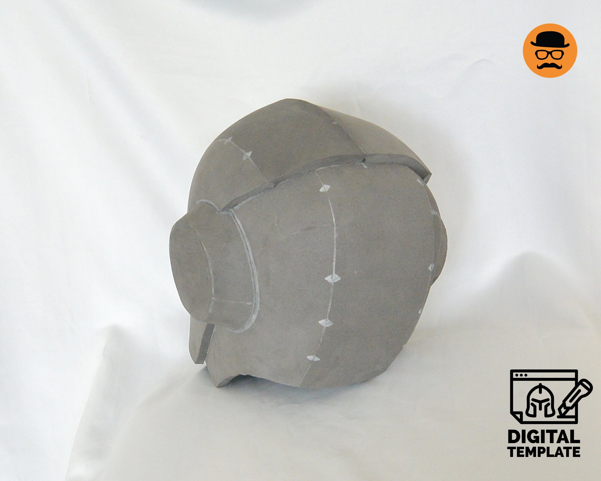 Space Guard - DIY Printable EVA Foam Helmet Pattern for Cosplay ...