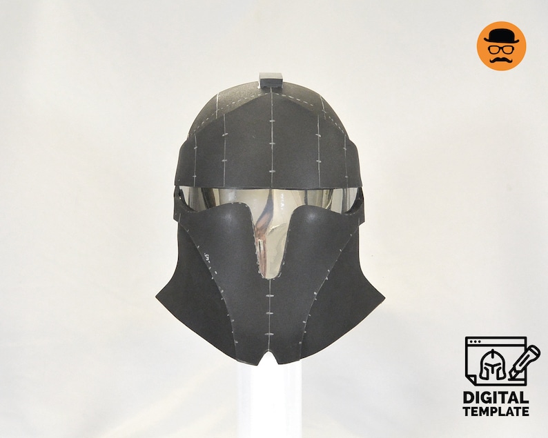 DIY Medieval Trooper Helmet Templates for EVA Foam | Etsy