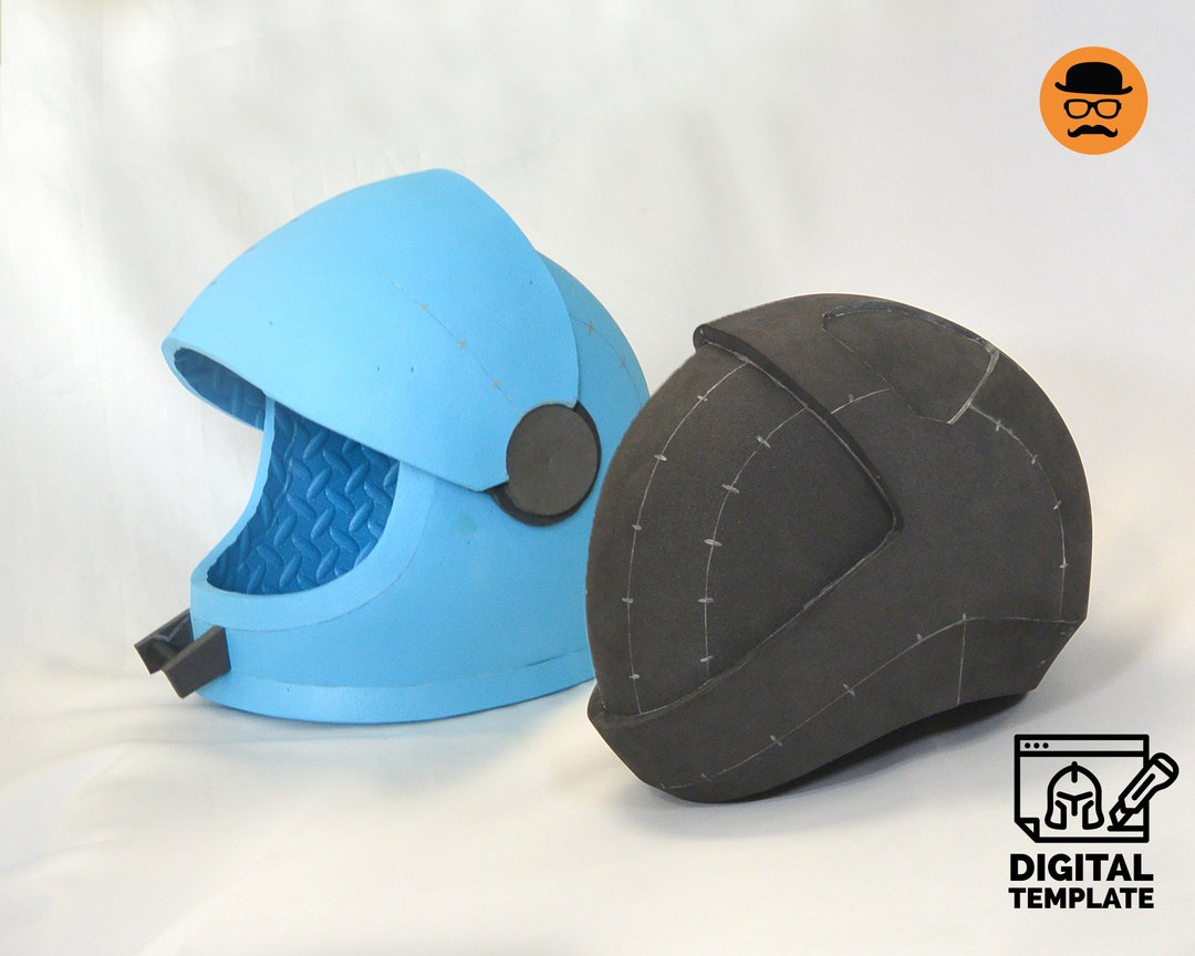 DIY Classic and Modern Space Helmets Templates for EVA Foam & Crafting