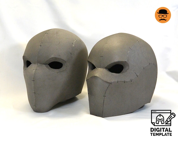 DIY Tactical Helmets No1 and No2 Template for EVA Foam & Crafting Help Book  