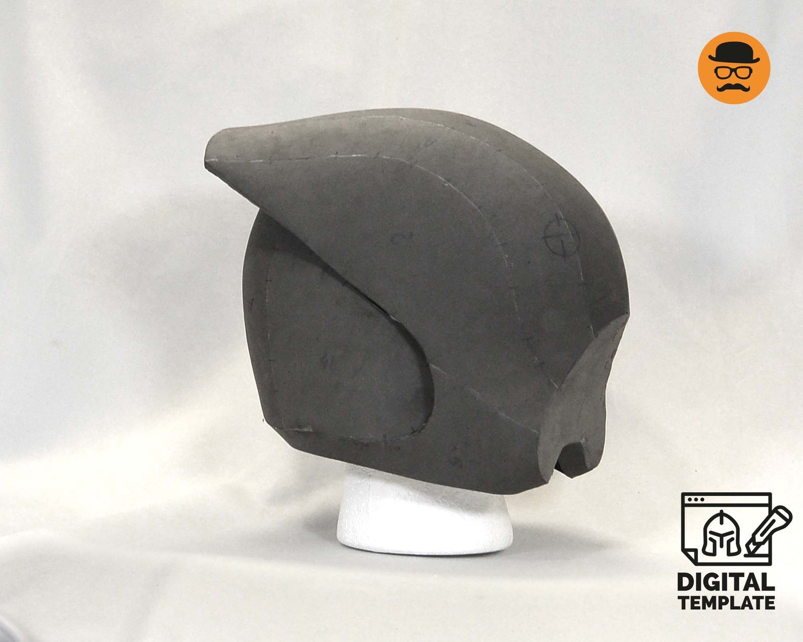 Invader No.1 - DIY Printable EVA Foam Helmet Pattern for Cosplay ...