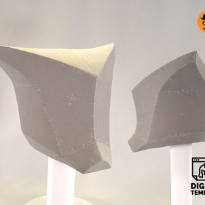 Space Helmet No.3 - DIY Printable EVA Foam Pattern for Cosplay, scalable PDF template