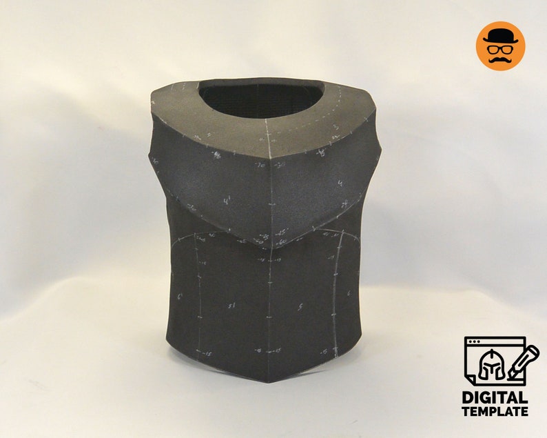 DIY Medieval Chest Armor No2 Templates for EVA Foam Etsy