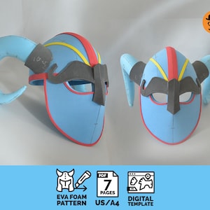 DIY Viking helmet - digital pattern for EVA foam