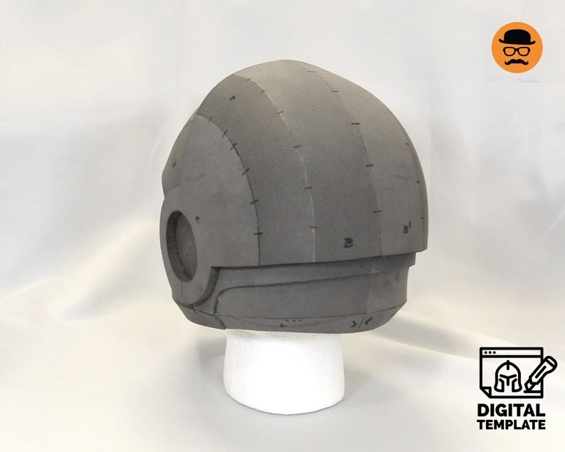 Ranger No.1 - DIY Printable EVA Foam Helmet Pattern for Cosplay ...