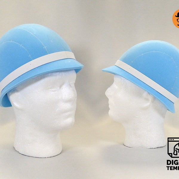 DIY Policeman hat (UK version) template for EVA foam & crafting Help Book!