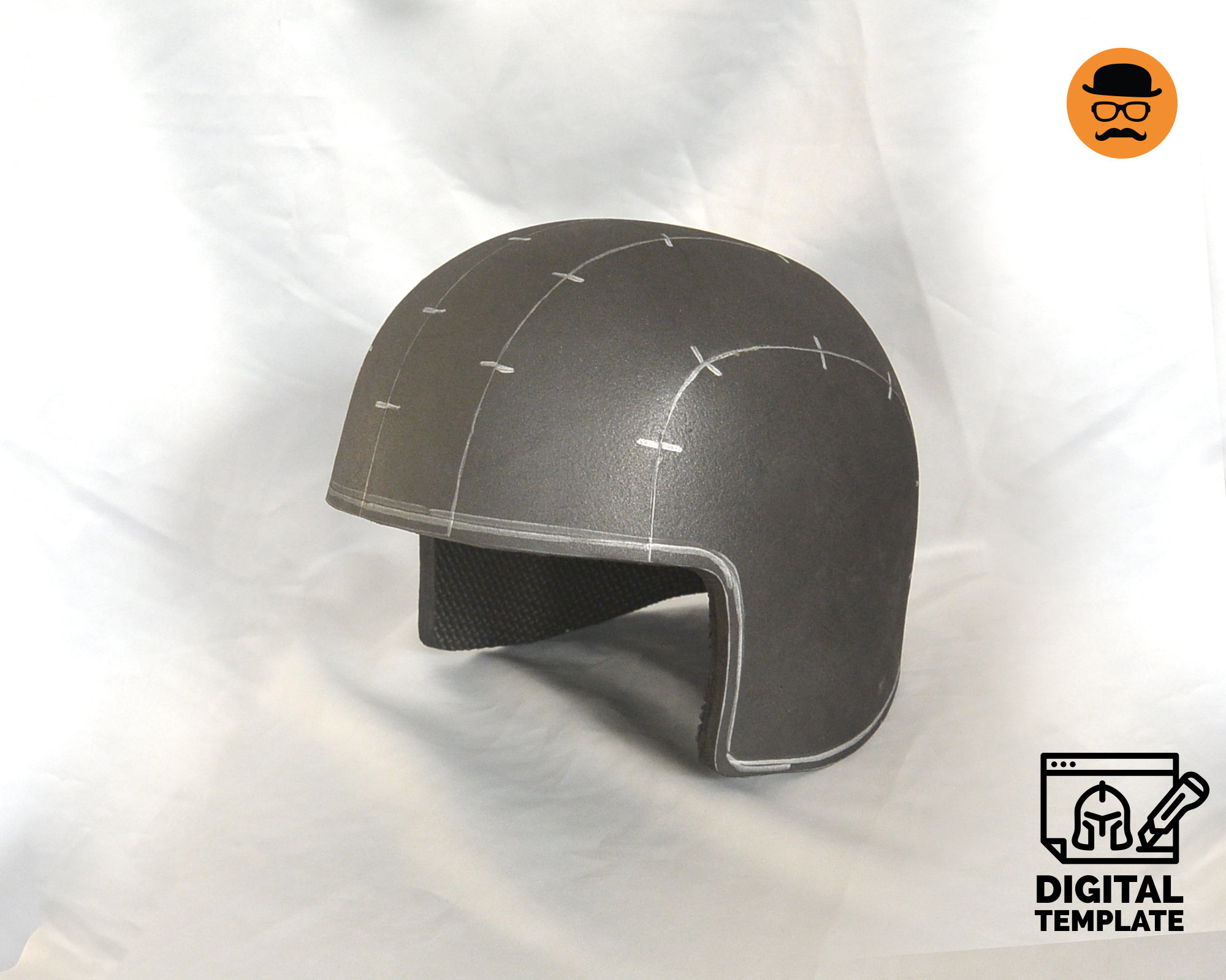 DIY Basic Army Helmet Template for EVA Foam Etsy DIY Basic Army Helmet Template for EVA Foam Etsy
