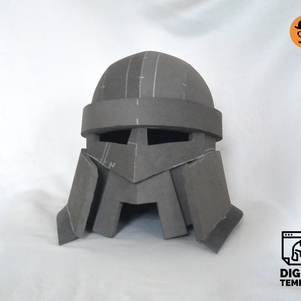 DIY Dwarf helmet No1 templates for EVA foam & crafting Help Book!