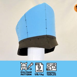DIY Offiziersmütze - digitales Muster für EVA Foam