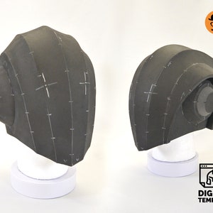 DIY Invader helmet No2 (2in1) templates for EVA foam & crafting Help Book!