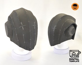 DIY Invader No2 helmet (2in1) template for EVA foam