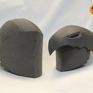 DIY Basic helmet No6 templates for EVA foam