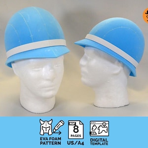 DIY Policeman hat - digital pattern for EVA foam