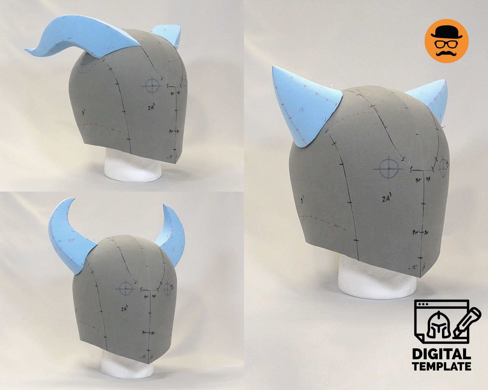 DIY Universal helmet No1 3in1 template for EVA foam Etsy México DIY Universal helmet No1 3in1 template for EVA foam Etsy México