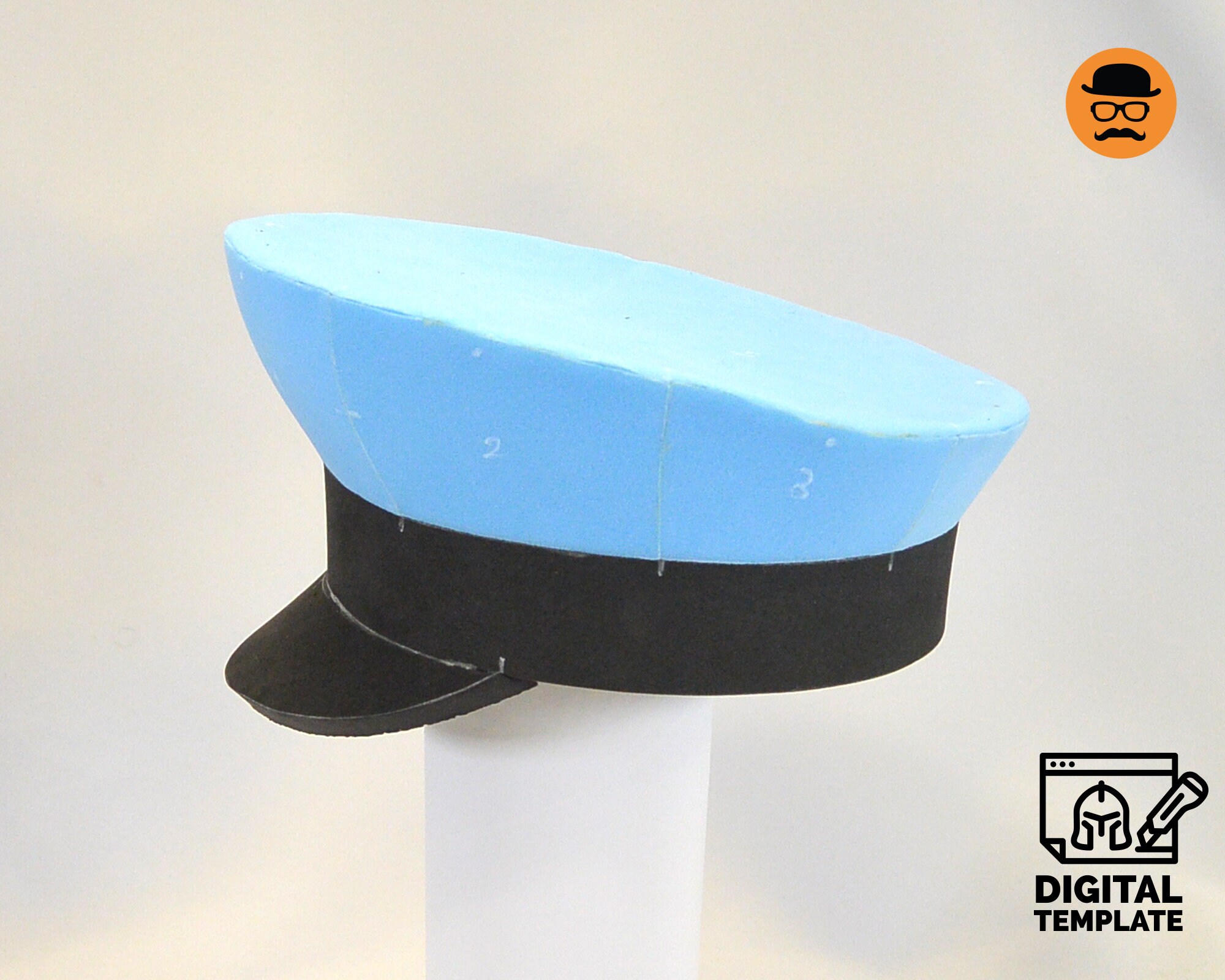 DIY Hat No1 3in1 Template for EVA Foam & Crafting Help Book - Etsy