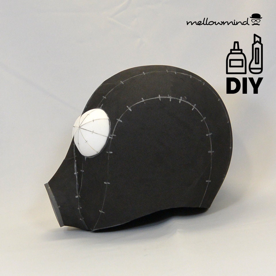 Alien Helmet No.1 - DIY Printable EVA Foam Pattern for Cosplay ...