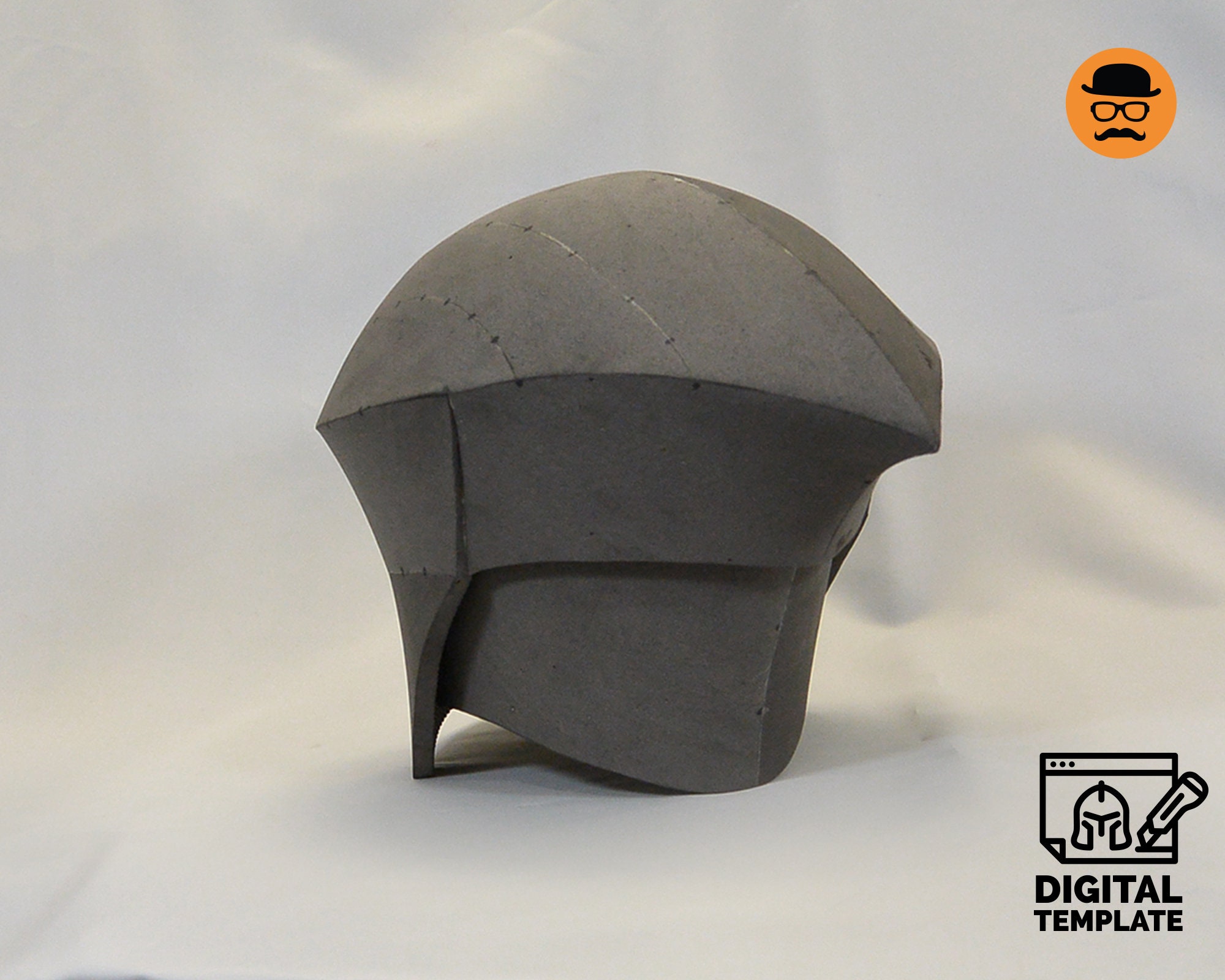 DIY Cyborg No2 Helmet Template for EVA Foam - Etsy Diy cyborg no2 helmet template for eva foam - etsy
