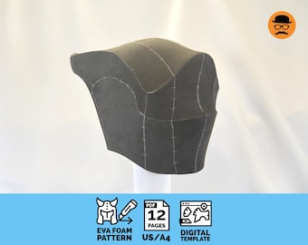 DIY Cyborg Helmet Templats for EVA Foam - Etsy