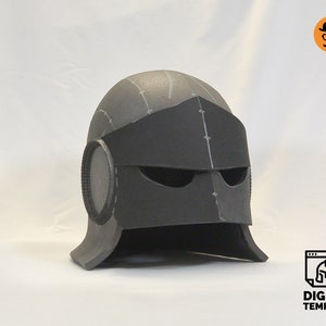 DIY Battle helmet No1 template for EVA foam & crafting Help Book!