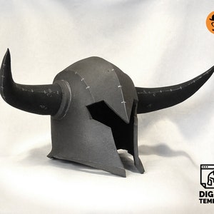 DIY Barbarian No1 helmet template for EVA foam & crafting Help Book!