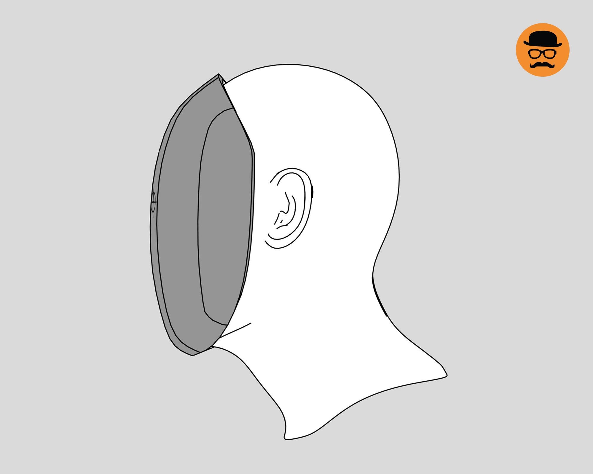 Simple Face Mask: DIY Printable EVA Foam Mask Pattern for Cosplay ...