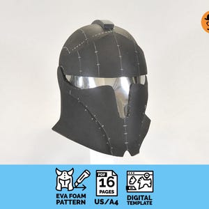 Fantasy Trooper - DIY druckbares EVA Foam Helmmuster für Cosplay, skalierbare PDF-Vorlage