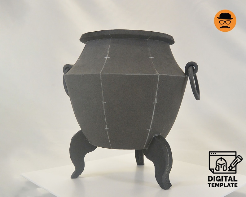 Cauldron - DIY Printable EVA Foam Prop Pattern for Cosplay, Scalable ...