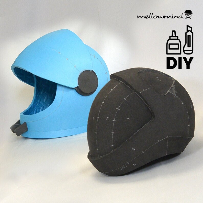 DIY Classic and modern Space helmets templates for EVA foam Etsy