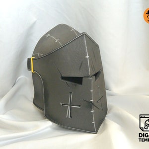DIY Knight helmet No3 template for EVA foam & crafting Help Book image 1