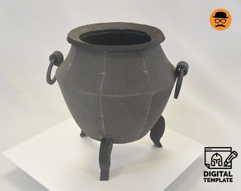 DIY Cauldron templates for EVA foam & crafting Help Book!