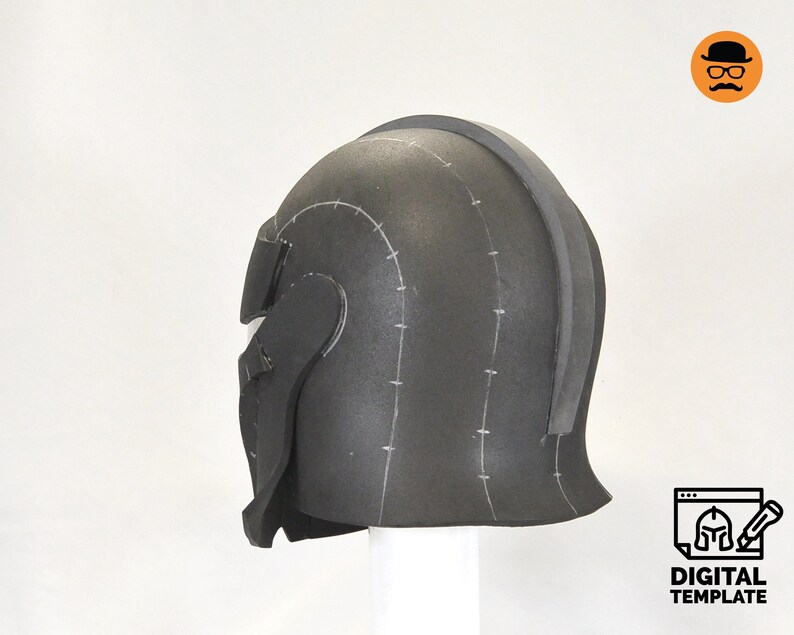 DIY Medieval Trooper Helmet Templates for EVA Foam | Etsy