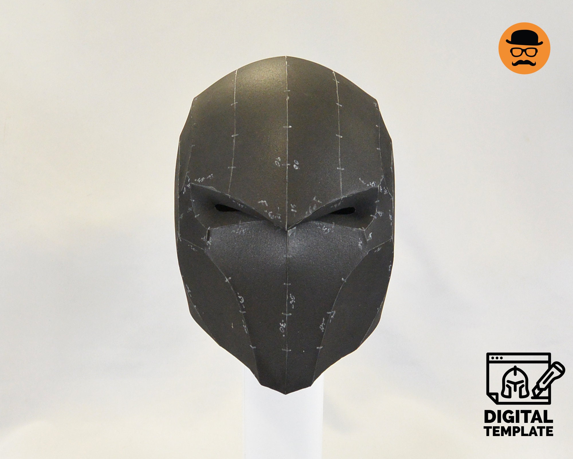 Ninja Helmet - DIY Printable EVA Foam Helmet Pattern for Cosplay ...