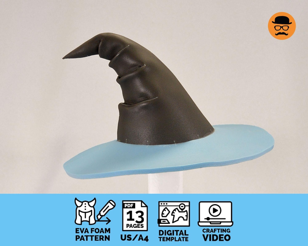 Wizard Hat – EVA Foam Template for Cosplay Costume Builds