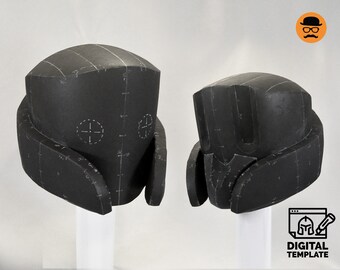 DIY Pyro Helmet 2in1 Templates for EVA Foam - Etsy