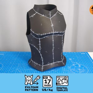 Fantasy Chest Armor No.3 – EVA Foam Cosplay Template (DIY Armor Build)
