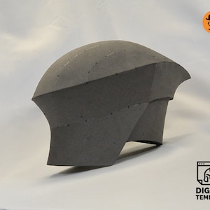 DIY Cyborg No2 helmet template for EVA foam & crafting Help Book!