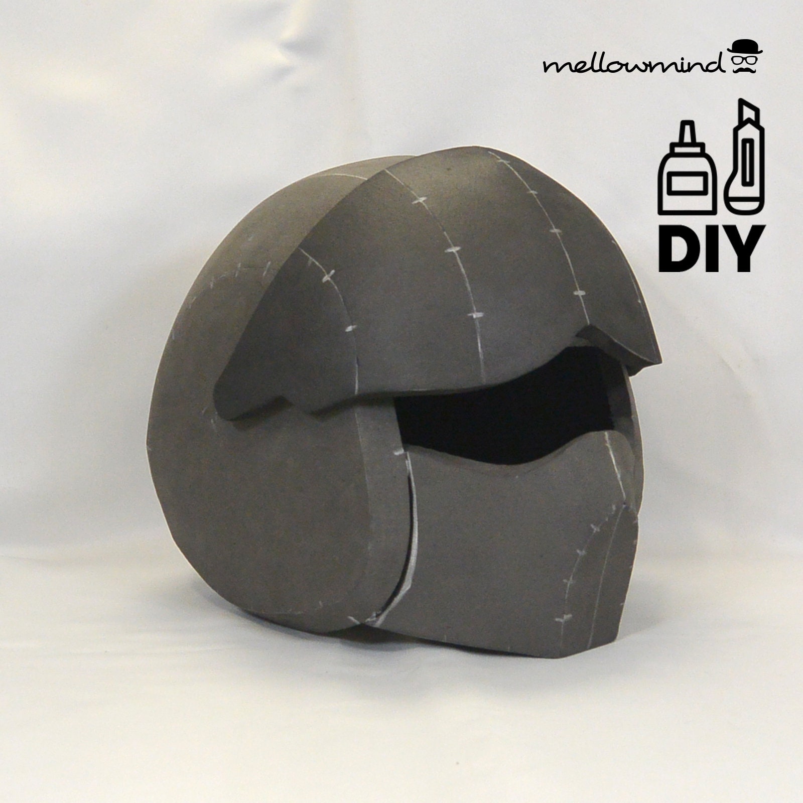 DIY Figter Pilot helmet template 2in1 for EVA foam Etsy