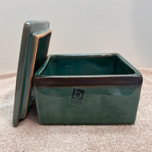 Broste Copenhagen Ceramic Deco Box Lidded Trinket Box Jewelry Box Knickknack Box