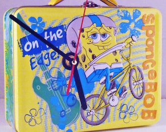Sponge Bob Lunch Box Clock