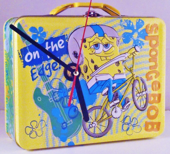 Sponge Bob Lunch Box Clock