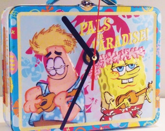 Sponge Bob Lunch Box Clock