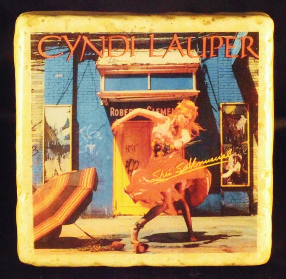 Cyndi Lauper Custom Coasters