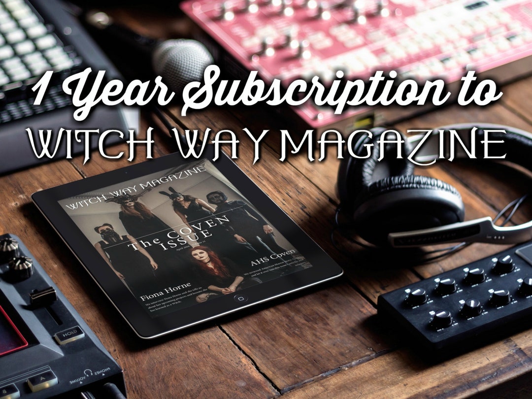 1 Year Digital Subscription to Witch Way Magazine Pagan E