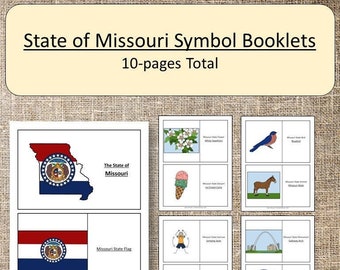 State of Missouri Booklet / Where I live page Montessori Homeschool Education Preschool